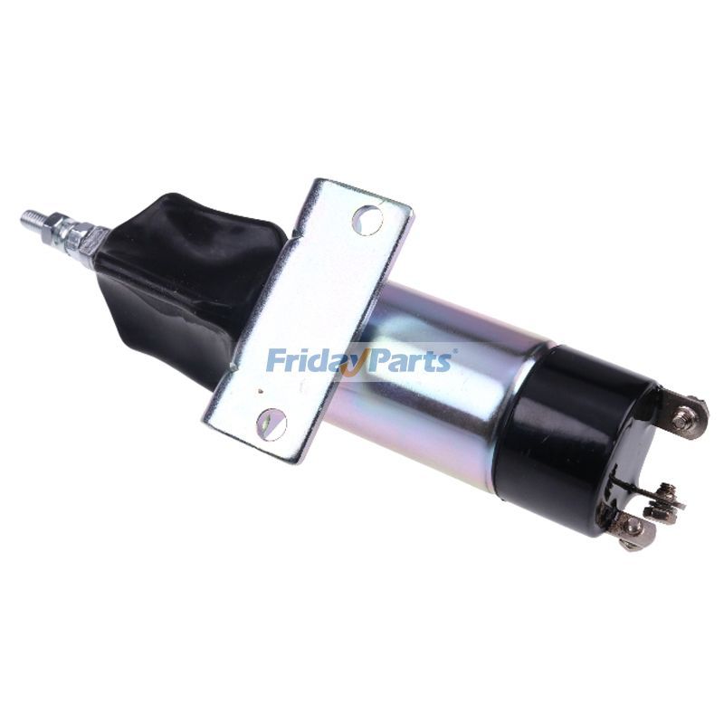 FridayParts 12V 3 Terminals Shutdown Stop Solenoid