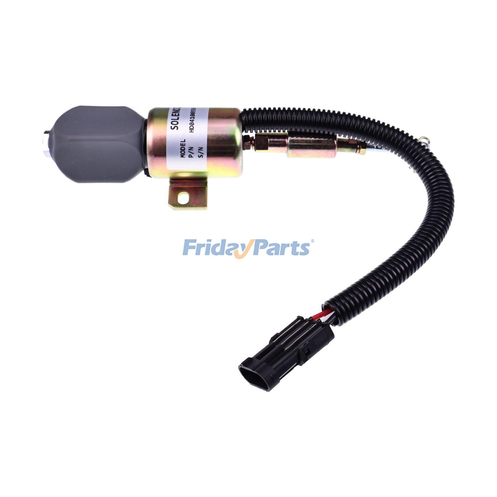 12V Shutoff Solenoid SA-4813-12 1756ES-12E3ULB1S1 for Shangchai 6114 Engine