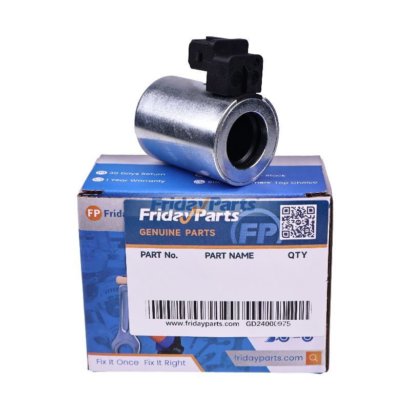 Bobine de solénoïde 12 V 05887443 pour rouleau compresseur Bomag