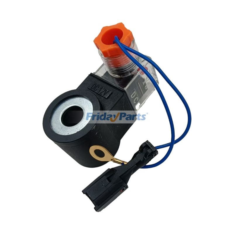 Bobine solénoïde 12 V pour compresseur d'air Taille du trou 13 mm Hauteur 37,7 mmpour Nacelle Élévatrice