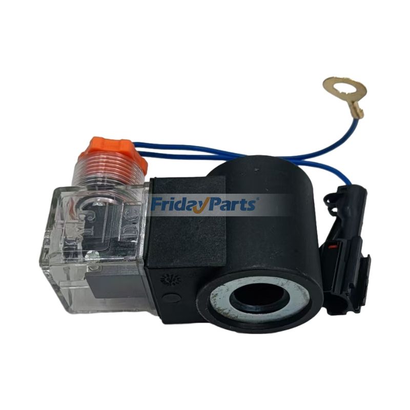 Bobine solénoïde 12 V pour compresseur d'air Taille du trou 13 mm Hauteur 37,7 mm de FridayParts