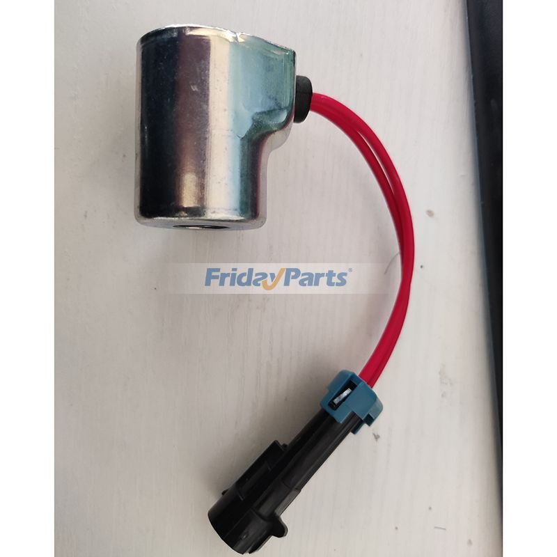 12V Solenoid Coil Female Connector 6684744 for Bobcat Loader 773 S650 S630 T630 T650 S185 T190 T180 Excavator E32 E35 E45 E50 E55 E35i 334 335 337 E32i 435 E42 430 428