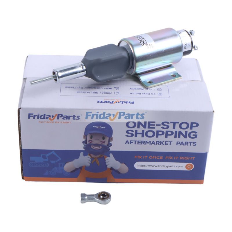 Válvula solenoide de 12 V 0333-0708 03330708 para grupo electrógeno Cummins Onan