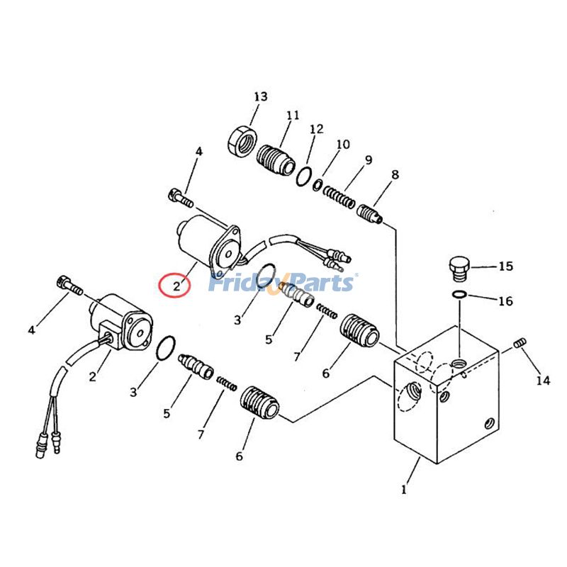 FridayPartsの12Vソレノイドバルブ