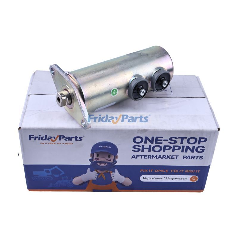 12V Solenoid Valve 6N-3748 for Caterpillar CAT Engine 1673C 3304 3306