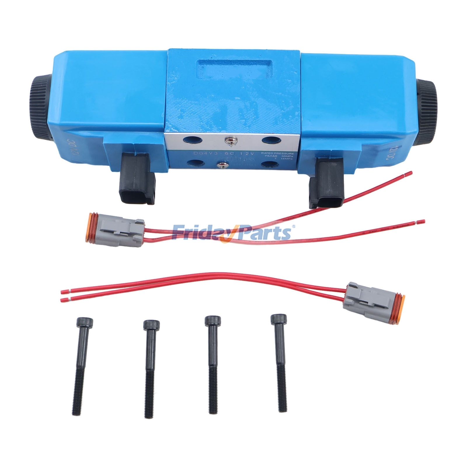 Ensemble de vanne solénoïdepour Chargeur,Chariot Télescopique,Autres Équipements de Construction