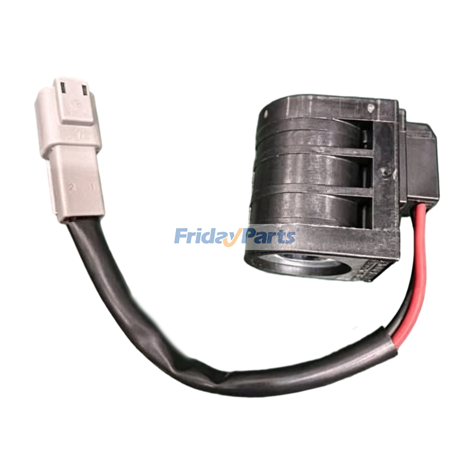 Bobina de válvula solenoide de 12 V para cargadora New Holland 555E 575E 655E 675E B100B B110B B90B B95BTC B95LR B95TC LB110 B75CP LB90 LB90.B LB95