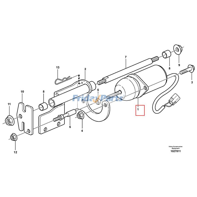 FridayParts 12V Solenoid Valve