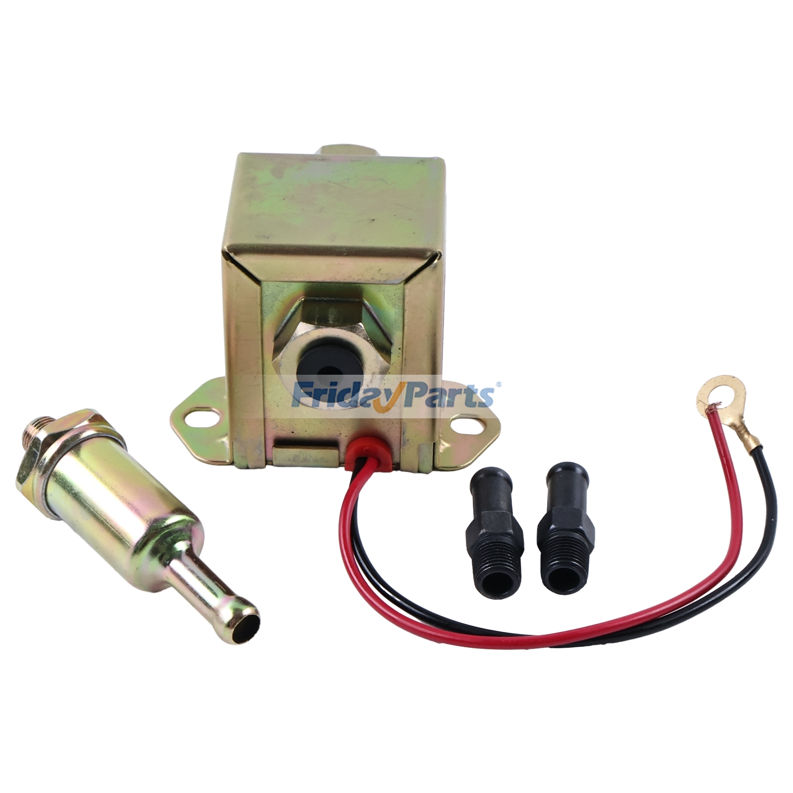 Repuesto Bomba de combustible de estado sólido de 12 V GG420-34103 para minicargadora John Deere 60 compatible con Pala cargadora Para JOHN DEERE FridayParts