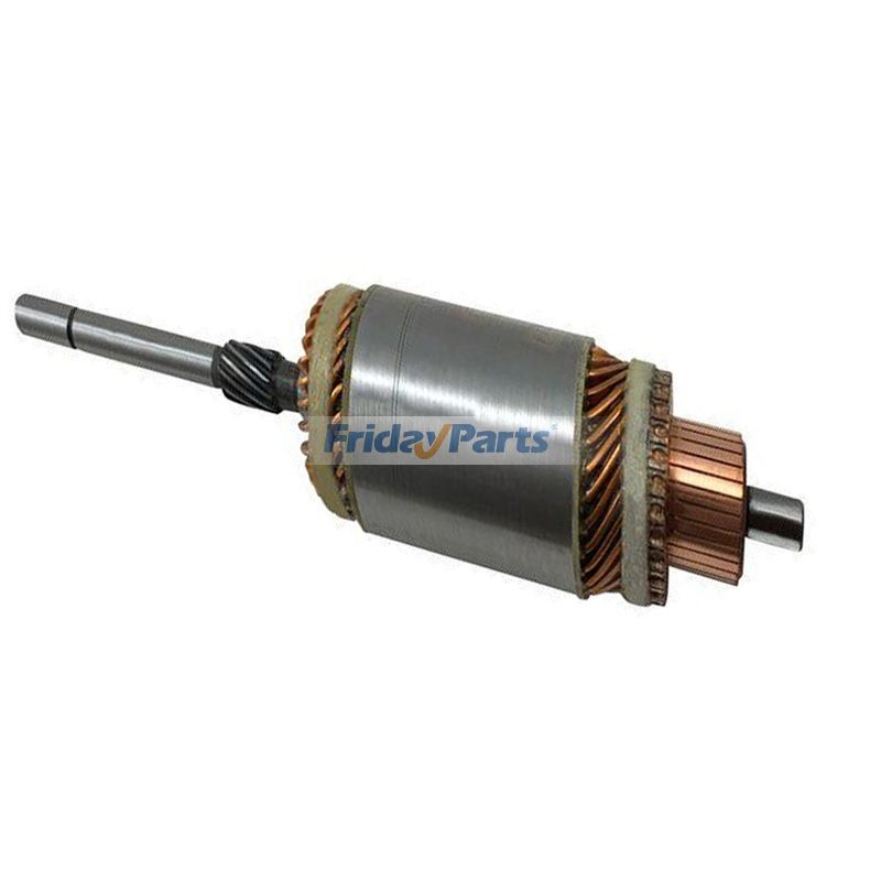 Armadura de arranque de 12 V 124250-77500 para motor Yanmar 3TN75E 3TN82E 3T80LE 3T72HLE Tractor YM330 YM2001 YM2220 YM2420