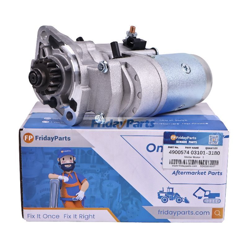 12V Starter Motor 4900574 03101-3180 for Cummins Engine A2300