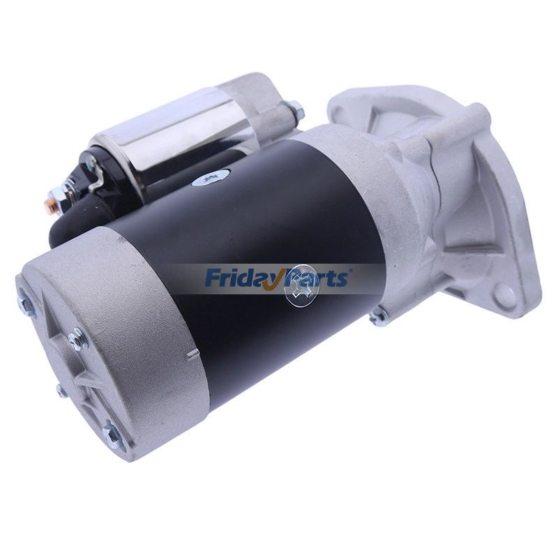 Motor de arranque de 12 V AT318141 para motor Yanmar 3TNV88F 4TNV86CT Excavadora John Deere 30G 35D 35G 50D 50G de FridayParts