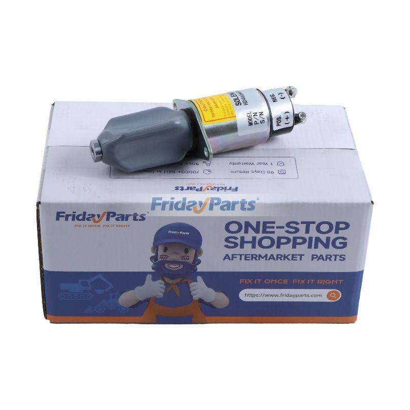 12 V Aftermarket Woodward 1753-12A6U1B1S1 1700-2506 Stopp-Abschaltmagnet für Motor