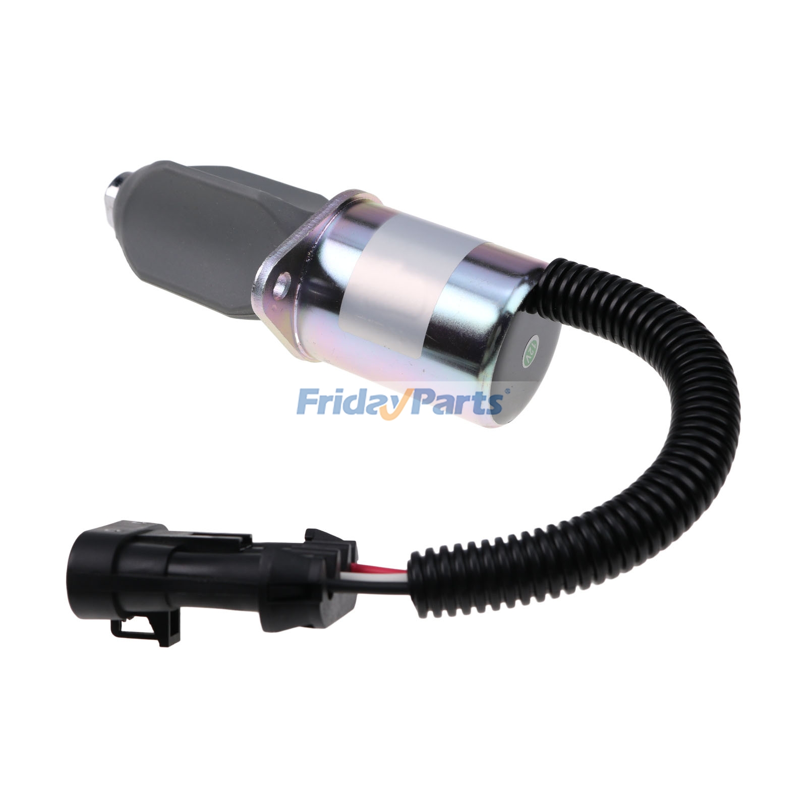 12V Stop Solenoid 6662993 for Kubota Engine V2203 V1702 Bobcat Excavator 231 325 331 341 337 643 645 743 753 5600