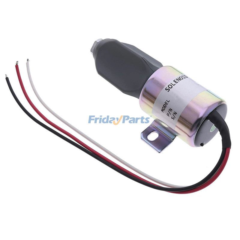 Solenoide de parada de 12 V SA-3786-12 1753ES-12E6ULB1S1 para motor diésel Kubota de 21 HP, 91-05, cortadora de césped Grasshopper 721D2 Para Grasshopper