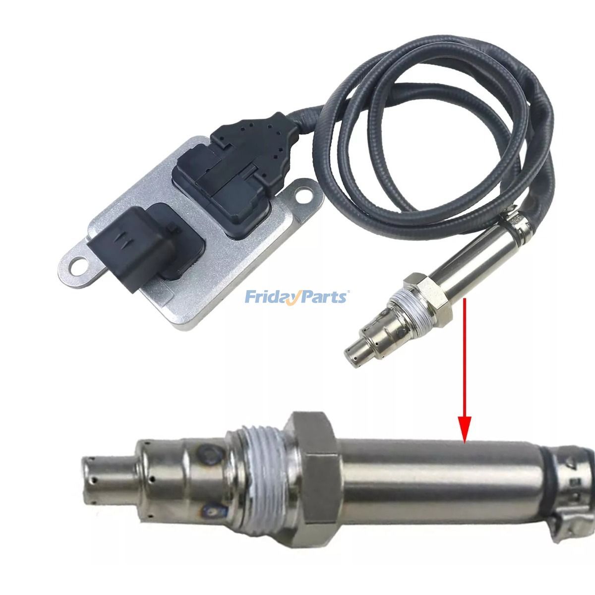 Sensor de temperatura de 12 V RE552182 5WK96773 para tractor John Deere 5085M 5090M 5100M 6110R 6120R Cargador 210L 310SLHL 337E 410L 710L