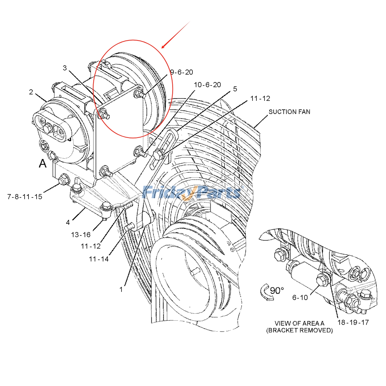 A/C Compressor Clutch for Engine,Loader