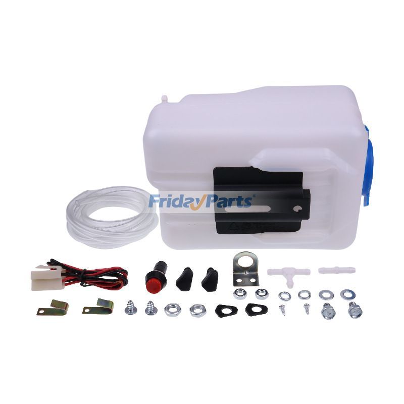 Windshield Washer Bottle Tank Pump Wiper System Reservoir Kit for Vehicle