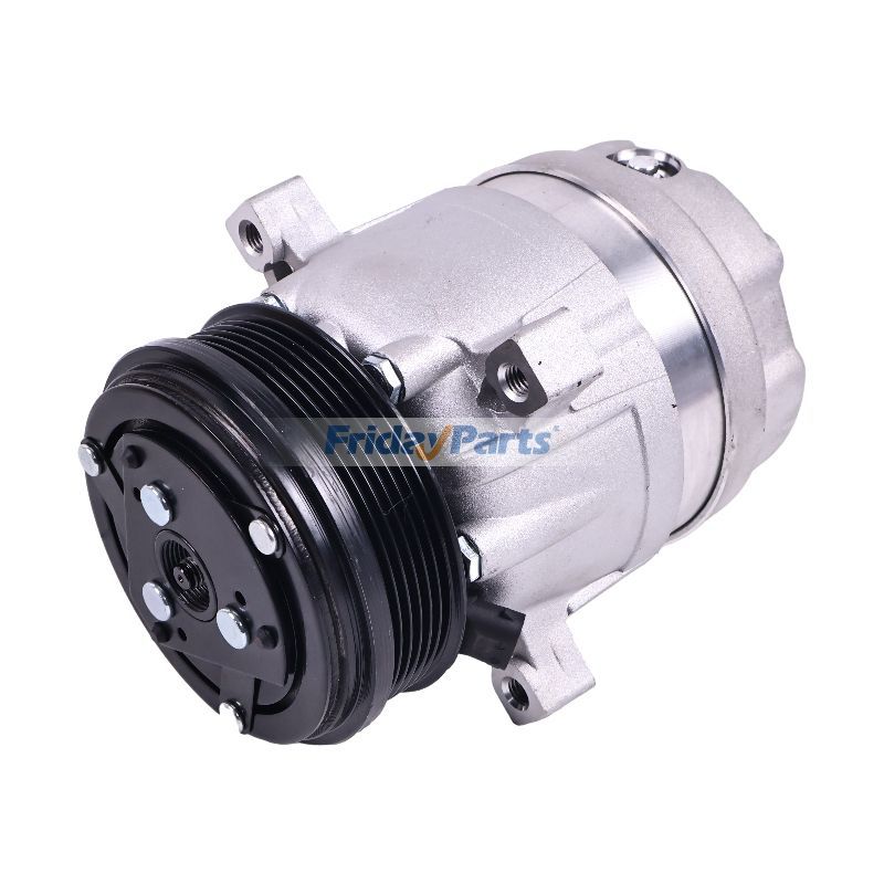 12V V7 6PK 124MM A/C Compressor 01137024 19169442 for Chevrolet S-10 GMC Sonoma Isuzu Hombre Engine 2.2L