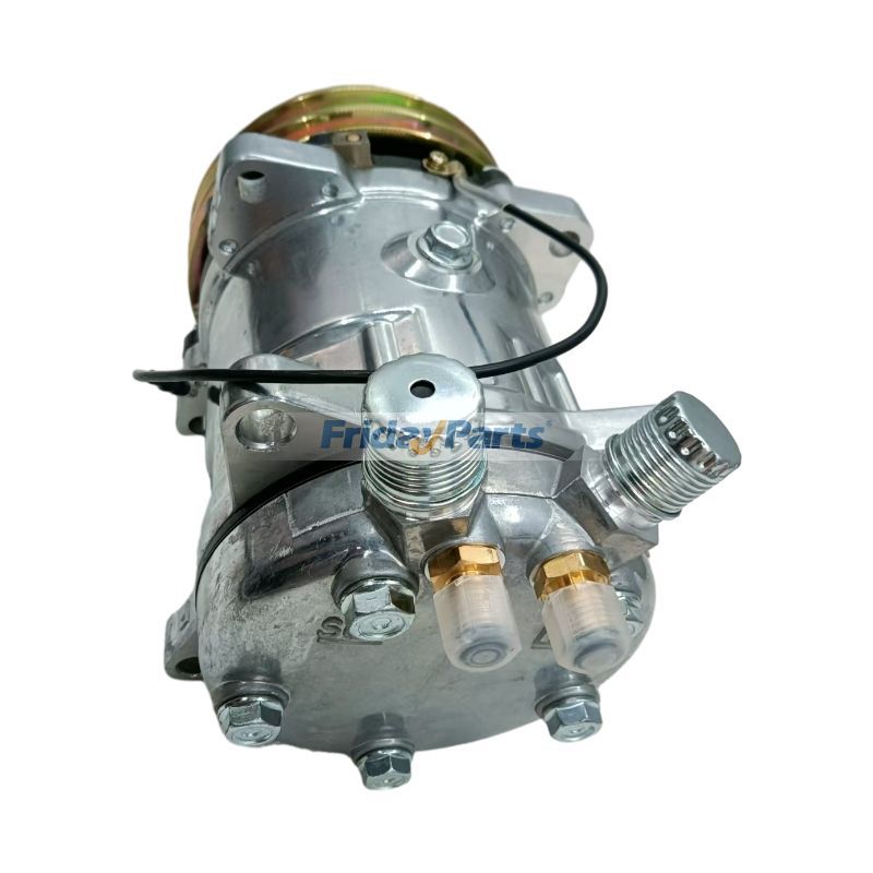 Compresor de aire acondicionado SD510 de 12 V, 2 unidades, 132 mm, 5724, 5725 y 9104