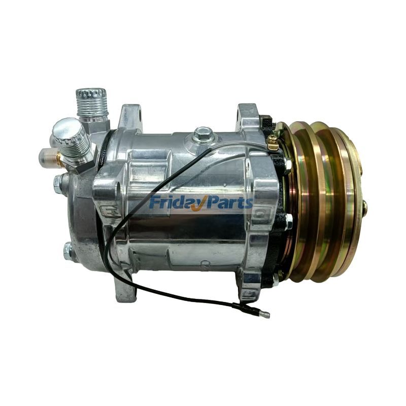 Compresor de aire acondicionado SD510 de 12 V, 2 unidades, 132 mm, 5724, 5725 y 9104 Para OTRA MARCA