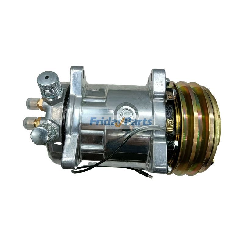 Compresor de aire acondicionado SD510 de 12 V, 2 unidades, 132 mm, 5724, 5725 y 9104