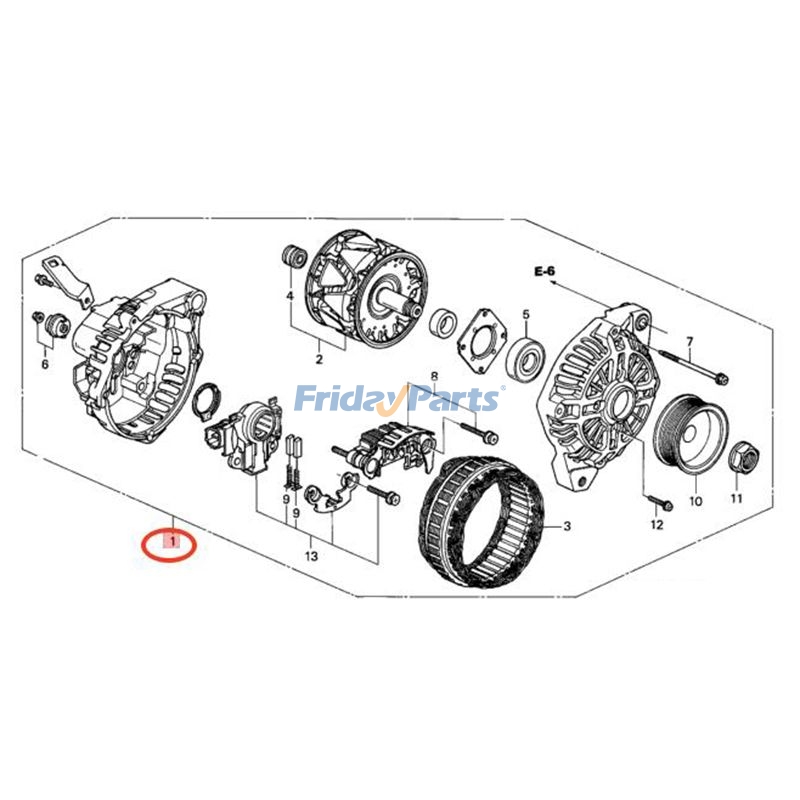 Generatorfür FahrzeugFür Honda