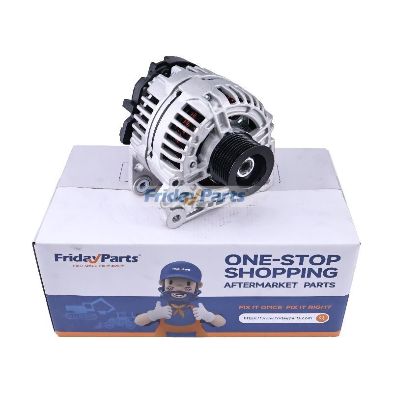 12V 70A Alternator AT321280 for John Deere Engine 4045 Loader 210LE 210LJ 310G 310SG 315SG 315SJ 410G Dozer 450J 550J 650J