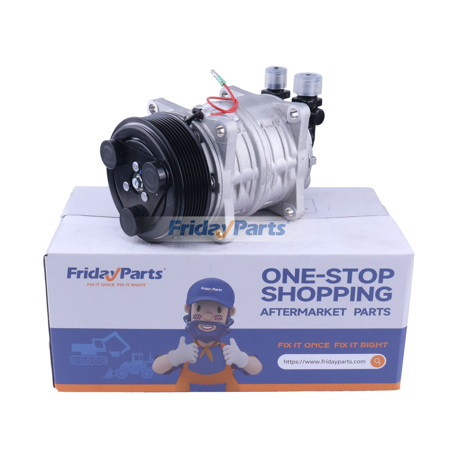 12V 8PK A/C-Kompressor 18-10156-08 für Carrier Kühleinheit Viento Citimax Xarios