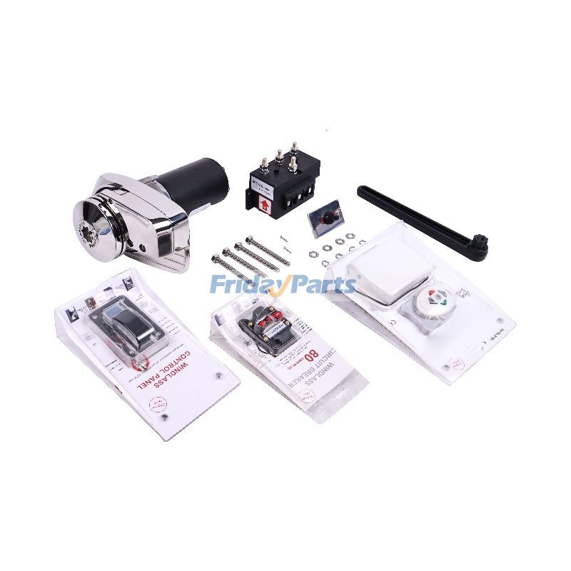 WINDLASS V. X2 ALU G+D 1000W/24V 8-5/16