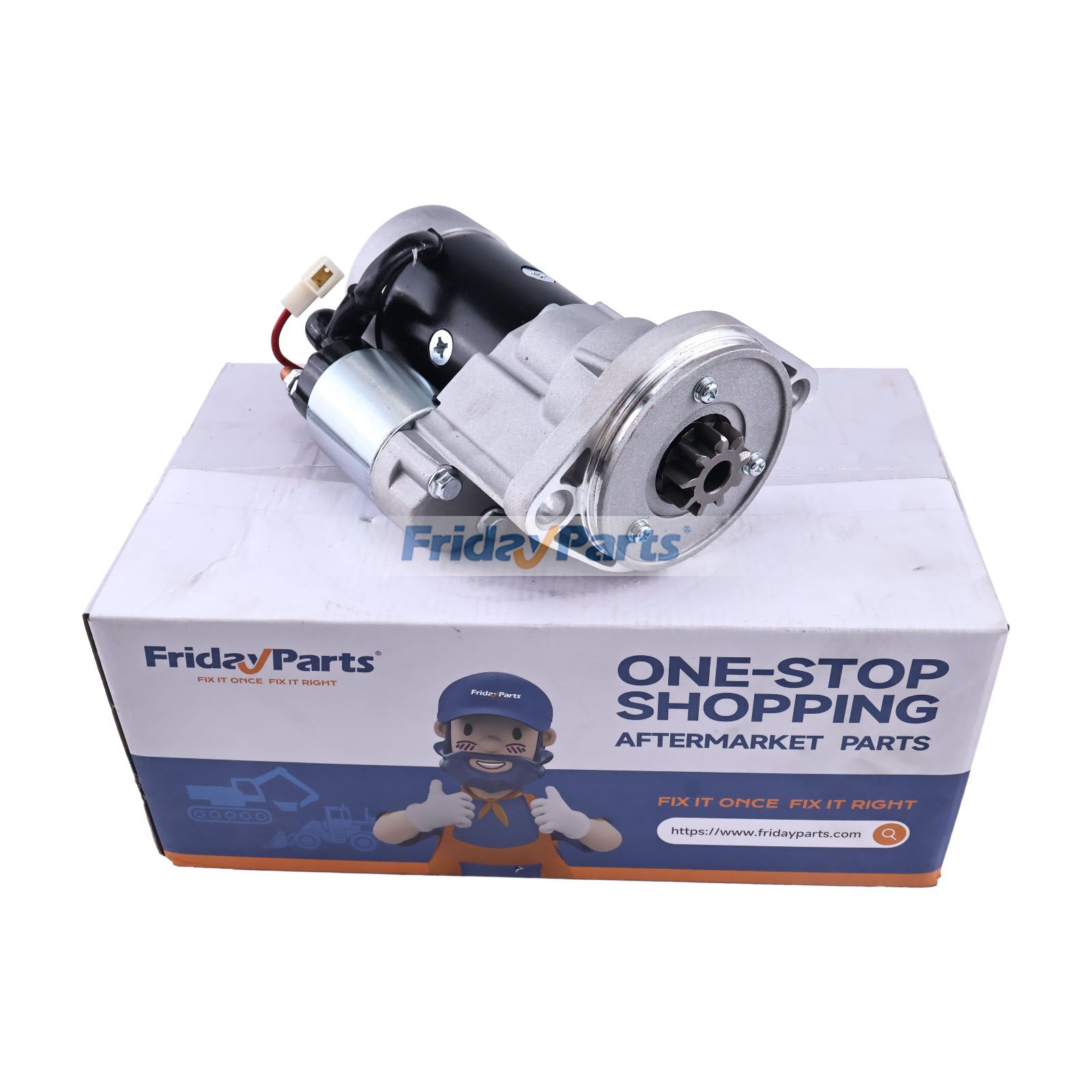 12V 9T Starter Motor 6513138 6988699 for Bobcat Skid Steer Loader 533 543