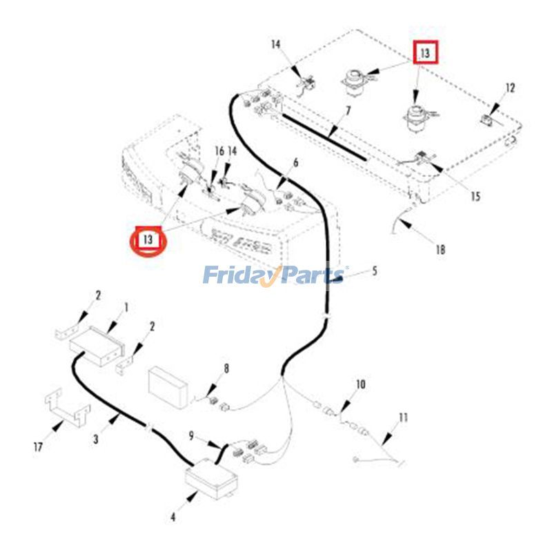 FridayParts Lüftermotor