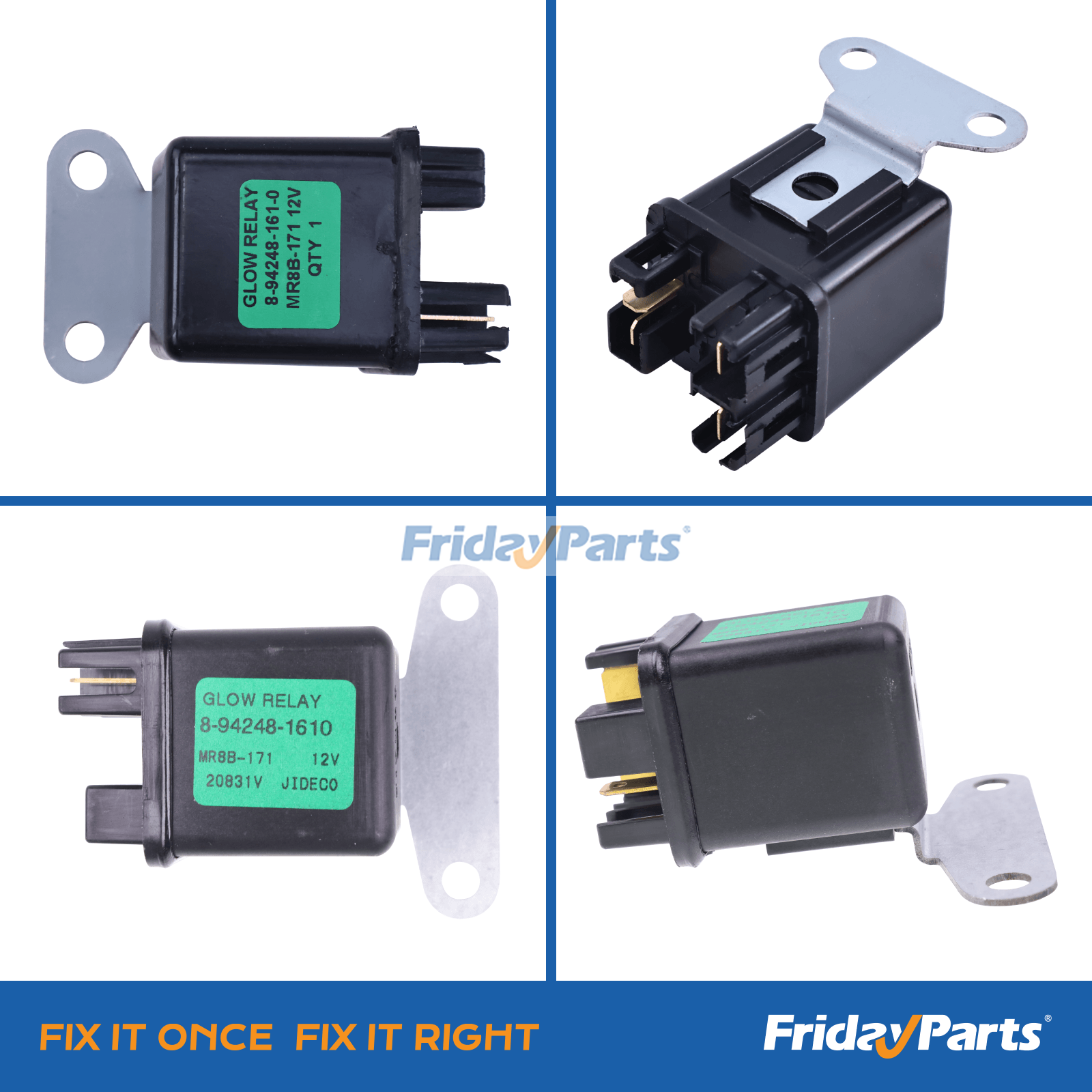 12-V-Glühkerzenrelais 119650-77910 119650-77911 für Yanmar NGK G71Su John Deere Cub Cadetfür Für Cub Cadet,Für JOHN DEERE,Für Toyota,Für YANMAR