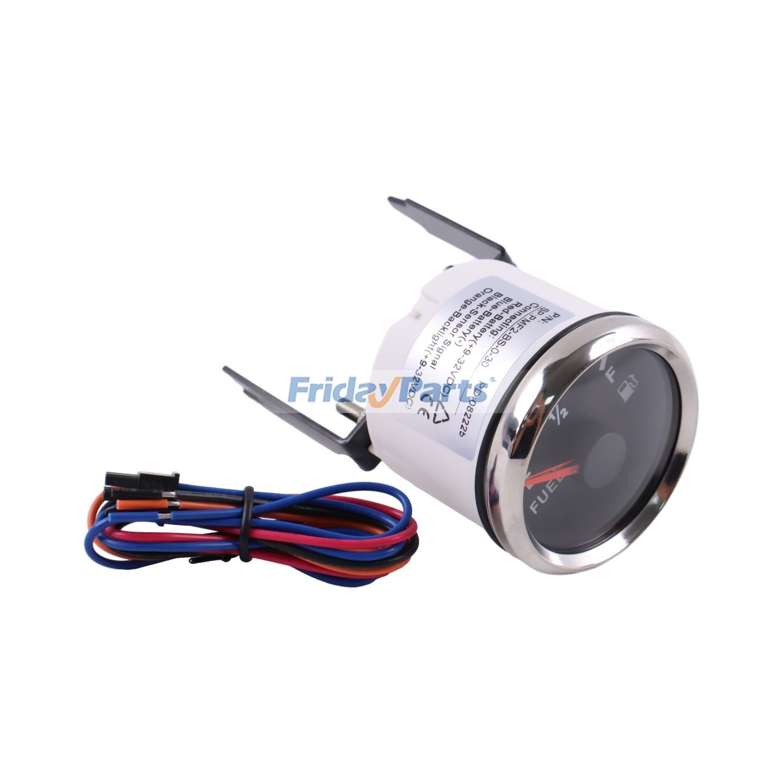  12V Negative Ground 3 Prong Fuel Gauge For JOHN DEERE