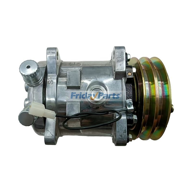 Compresor de aire acondicionado SD5H11 de 12 V 48098945 para tractores New Holland T2320, T2410, T2420, TC40DA, TC45DA y Boomer 3040 Para New Holland