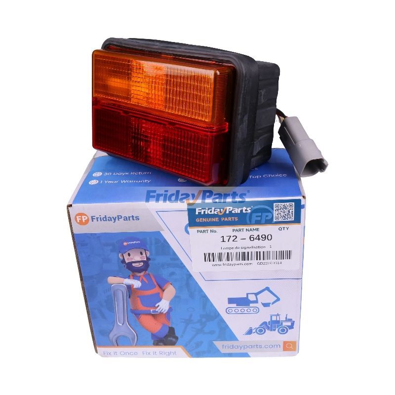 12V シグナル ランプ 172-6490、Caterpillar CAT エンジン 3044C 3054C ローダー 414E 416E 257D 277C 259D 299D 226D 262D 用