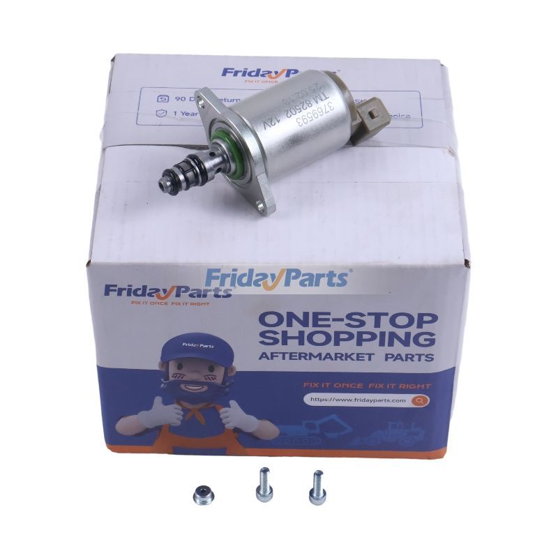 12V ソレノイドバルブ CB11496117 TM82502、ジョンディアエンジン 6090 ハーベスター 3522 3520 用