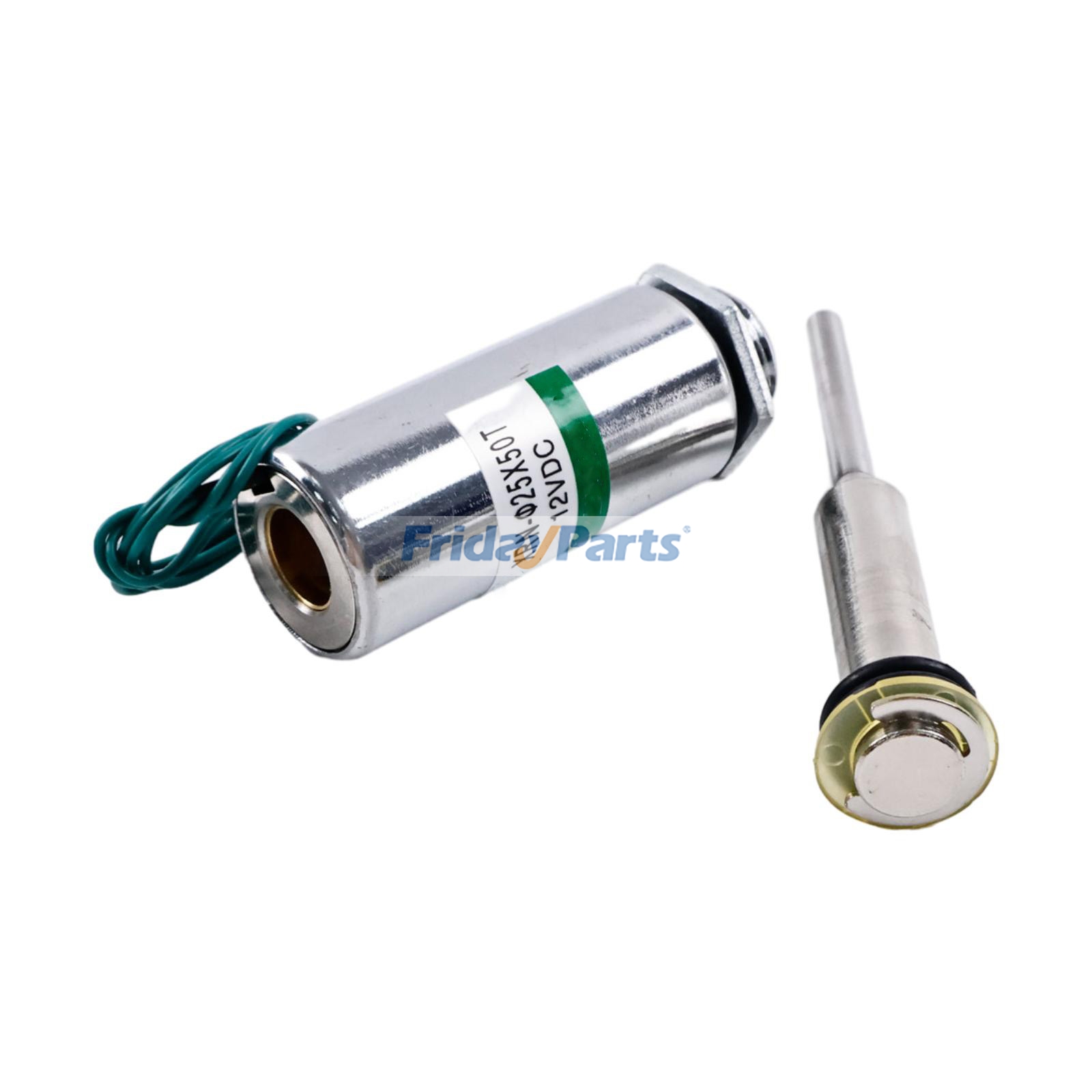 12VDC 25N 10mm Push Type Linear Motion Solenoid Electromagnet Replacement for XRN-25x50T
