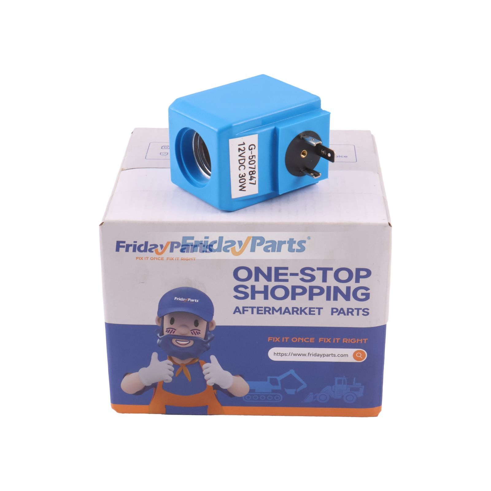 Bobine d'électrovanne Danfoss G-507847 de rechange 12 V CC 30 W