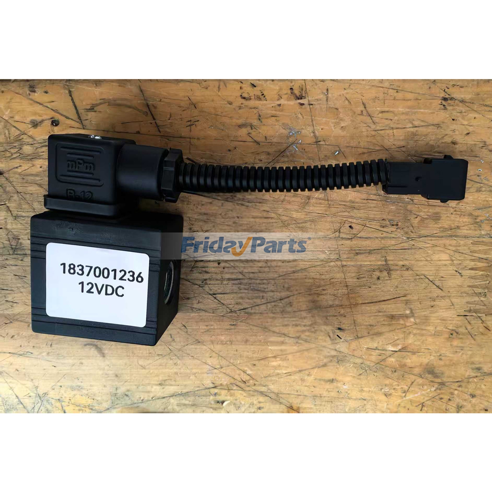 Bobine de remplacement pour électrovanne 12 V CC Bosch 1837001236