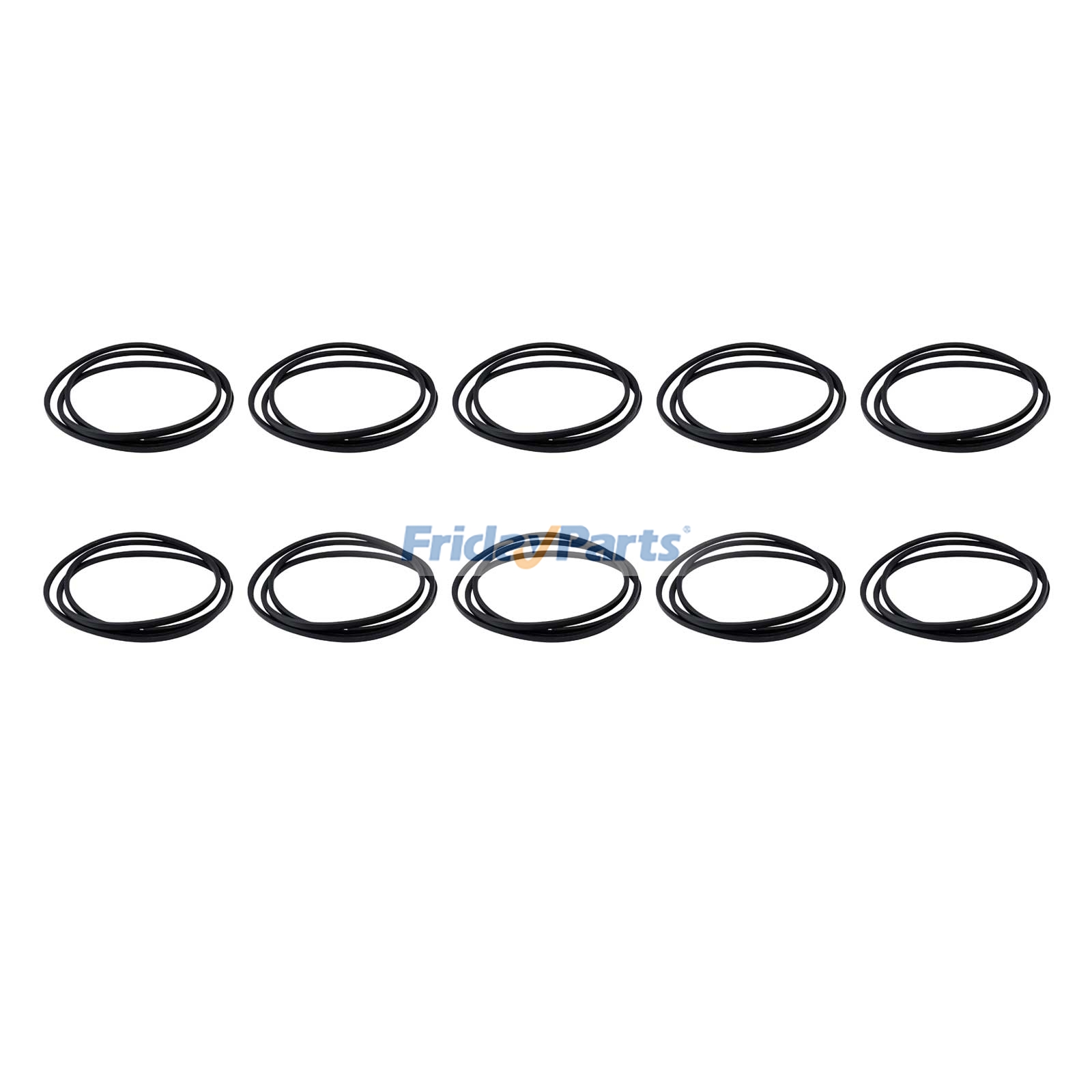 13×2769La 10 Pieces Deck Belt 754-04045 954-04045 for Toro 13AX61RG848 13BX60RG748 13BX60RG744 MTD Cub Cadet RZT-42 LT1042 XT1-LT46 LT1040 Lawn Tractor