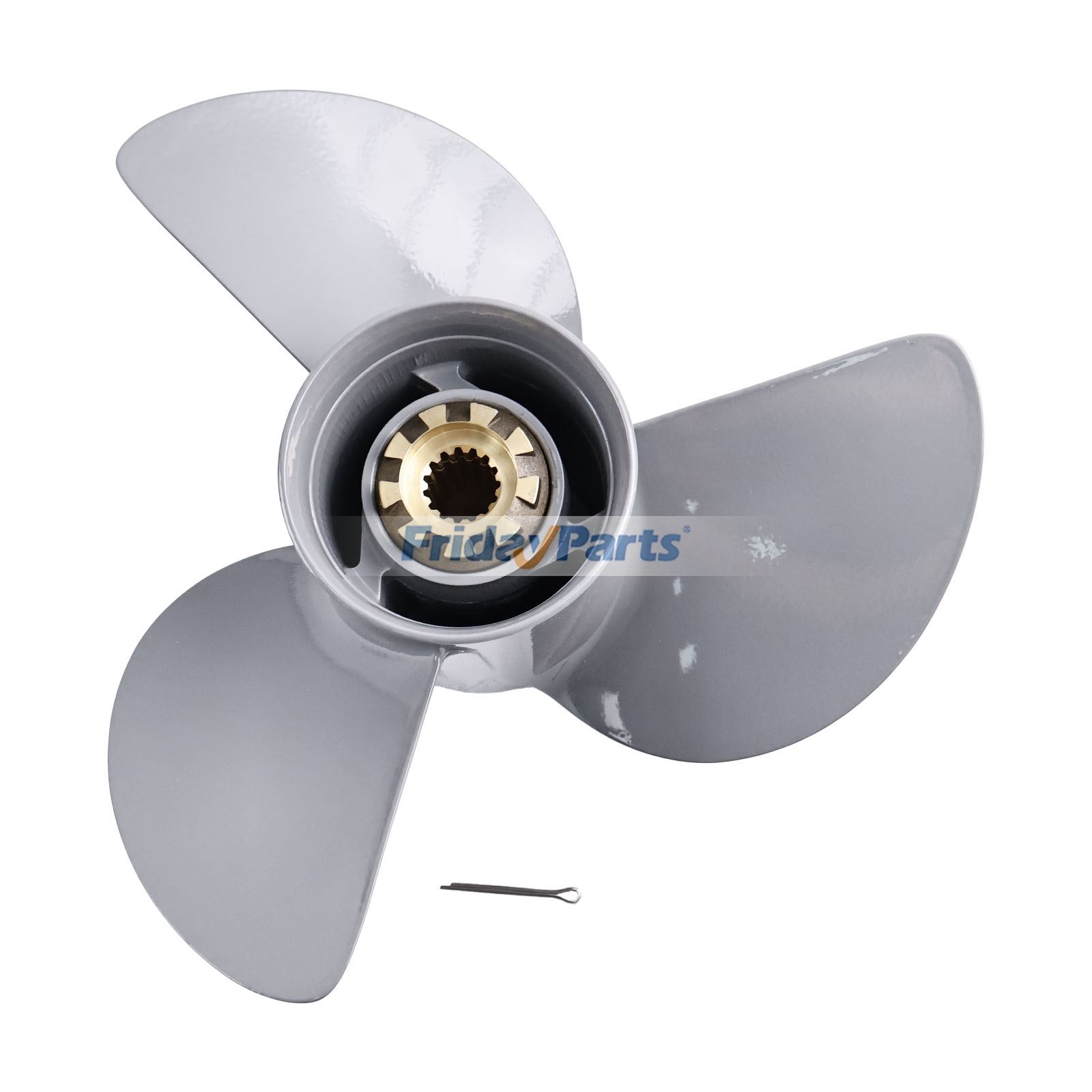 13.5" × 15" (342.9mm × 381mm) RH 3 Blades Propeller 58130-ZW1-015AH for Honda Outboard BFP60A BF75 BF90 BF115A BF75 BF80 BF90 BF100 BF115 BF130