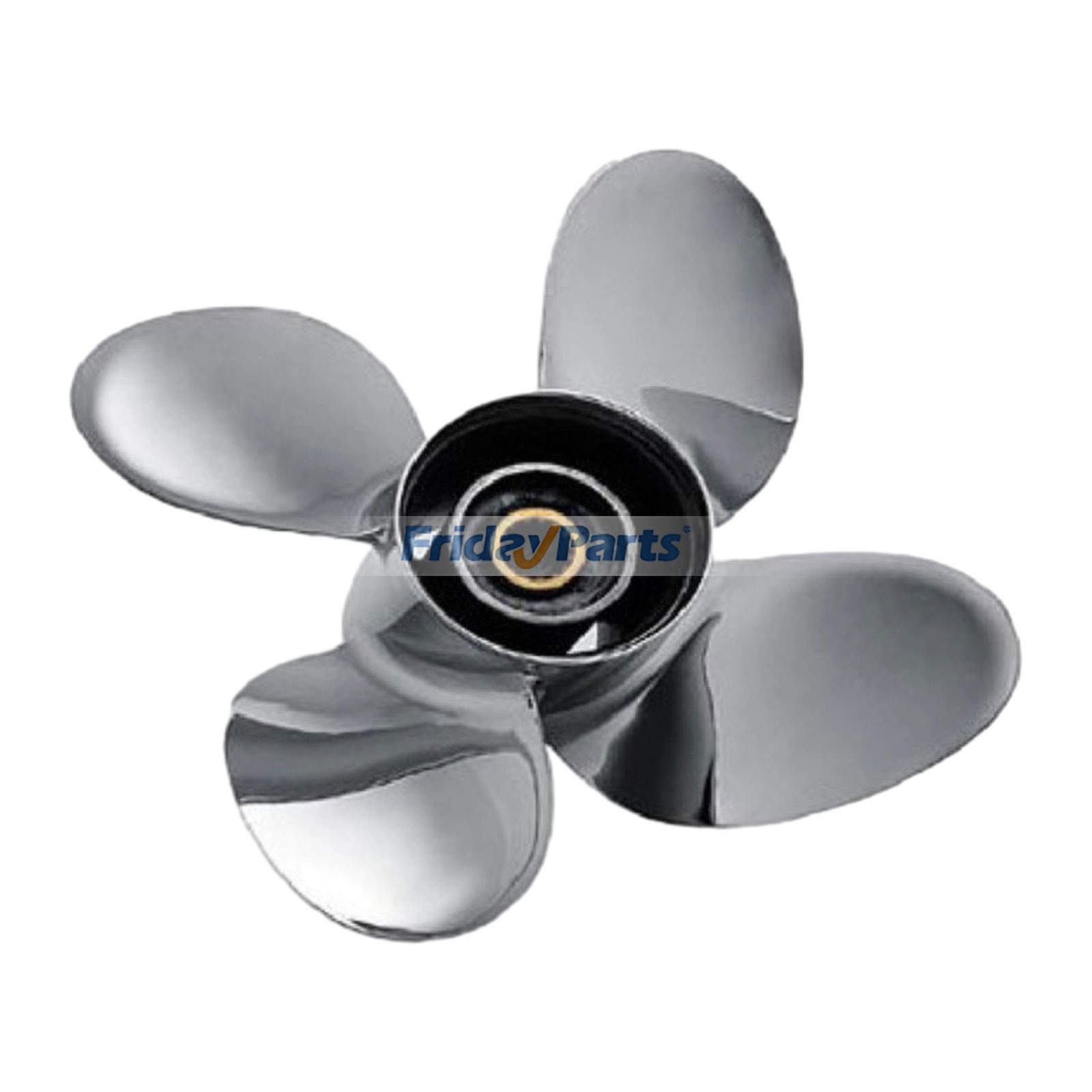 13.75" × 18" (349.25mm × 457.2mm) LH 4 Blades Propeller MAR-GYT4B-V6-18 for Yamaha Outboard 115HP-225HP