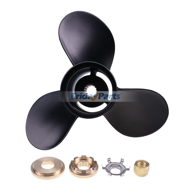 13" Diameter 19" Pitch 3 Blade Propeller Prop 48-77346A45 for Mercury 40HP 50HP 60HP 70HP 75HP 80HP 90HP 100HP 115HP 125HP 140HP 150HP
