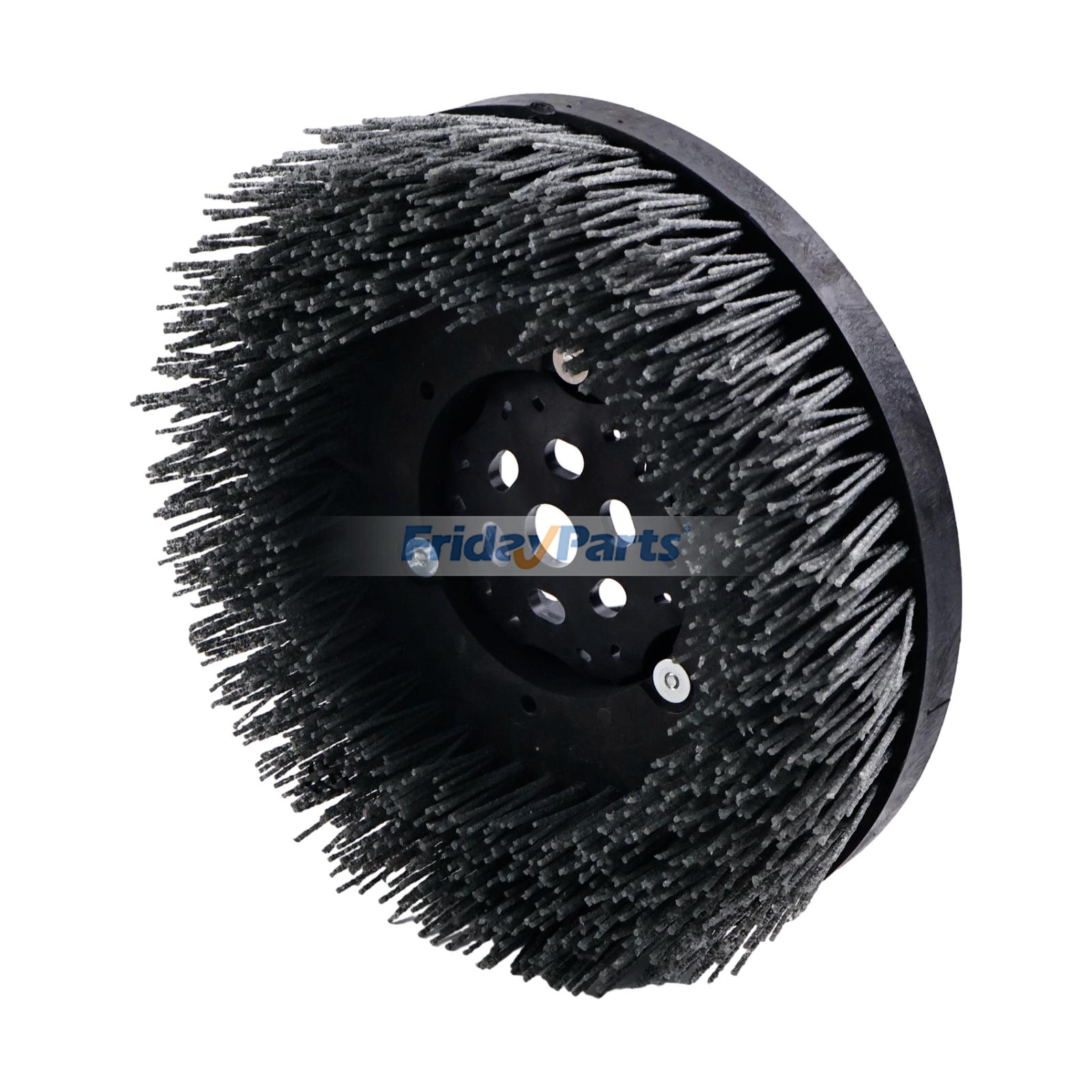 13-Inch Flat Floor Abrasive Disk Scrub Brush With Wiz Lock 1246593 for Tennant Scrubber T600 T600E