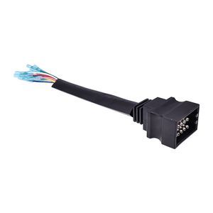 Conector de arnés lateral de quitanieves macho de 13 pines MSC04754 1304744 para quitanieves Boss