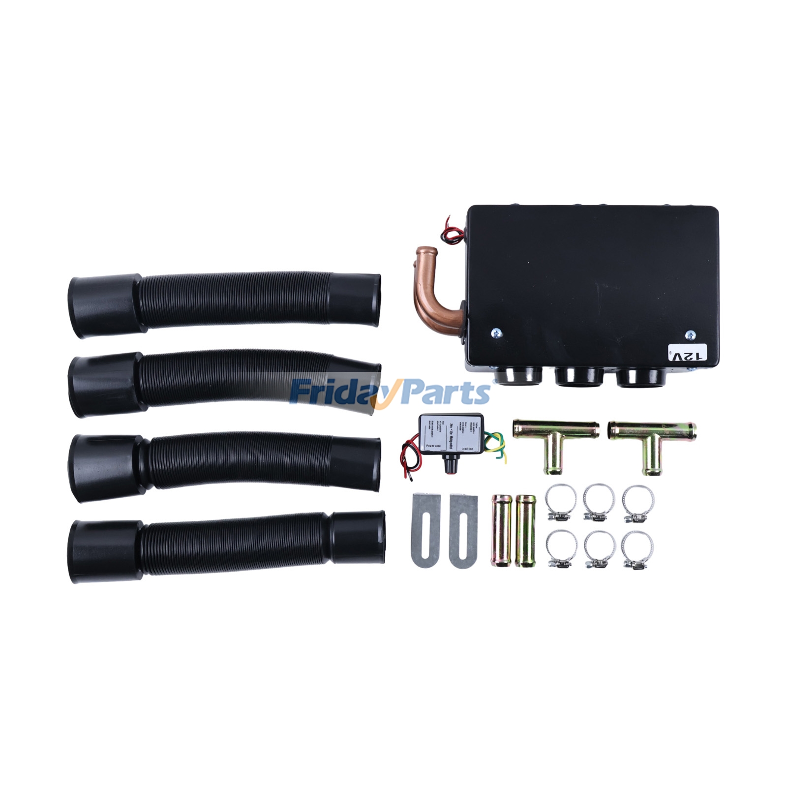 Chauffage auxiliaire universel discret de cabine 13 000 BTU pour tracteur, camion, bus, fourgonnette, voiture et UTVpourPour Ford,Pour Honda,Pour AUTRE MARQUE,Pour Toyota,Pour Volkswagen