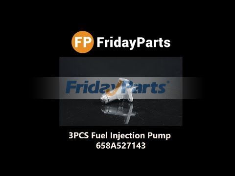 FridayParts 3PCS Fuel Injection Pump