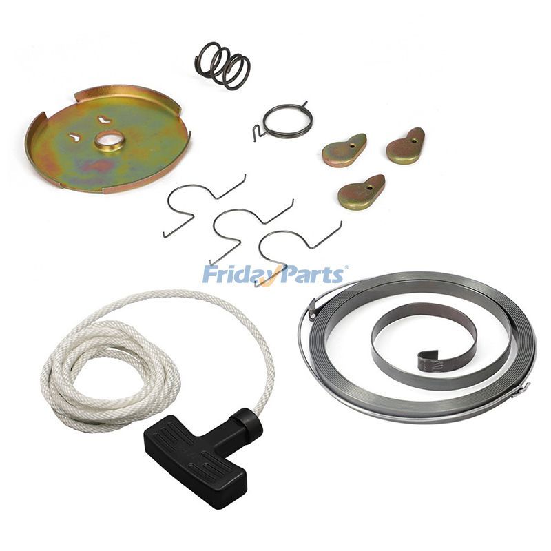 Start Recoil Rope Handle Spring Pull Rebuild Kit 28403-918-000 for Honda ATV 1981 ATC185S ATC200 1980 ATC185