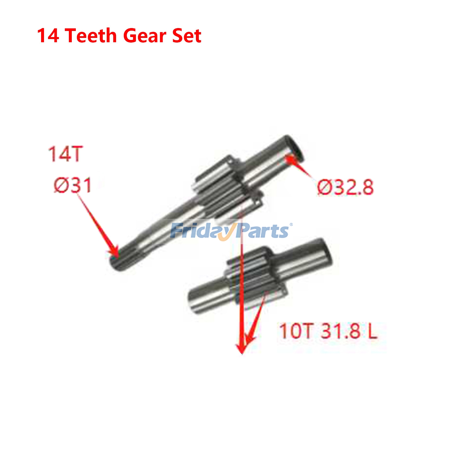Gear Shaft Kit  for Loader